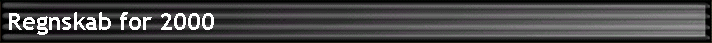 Regnskab for 2000